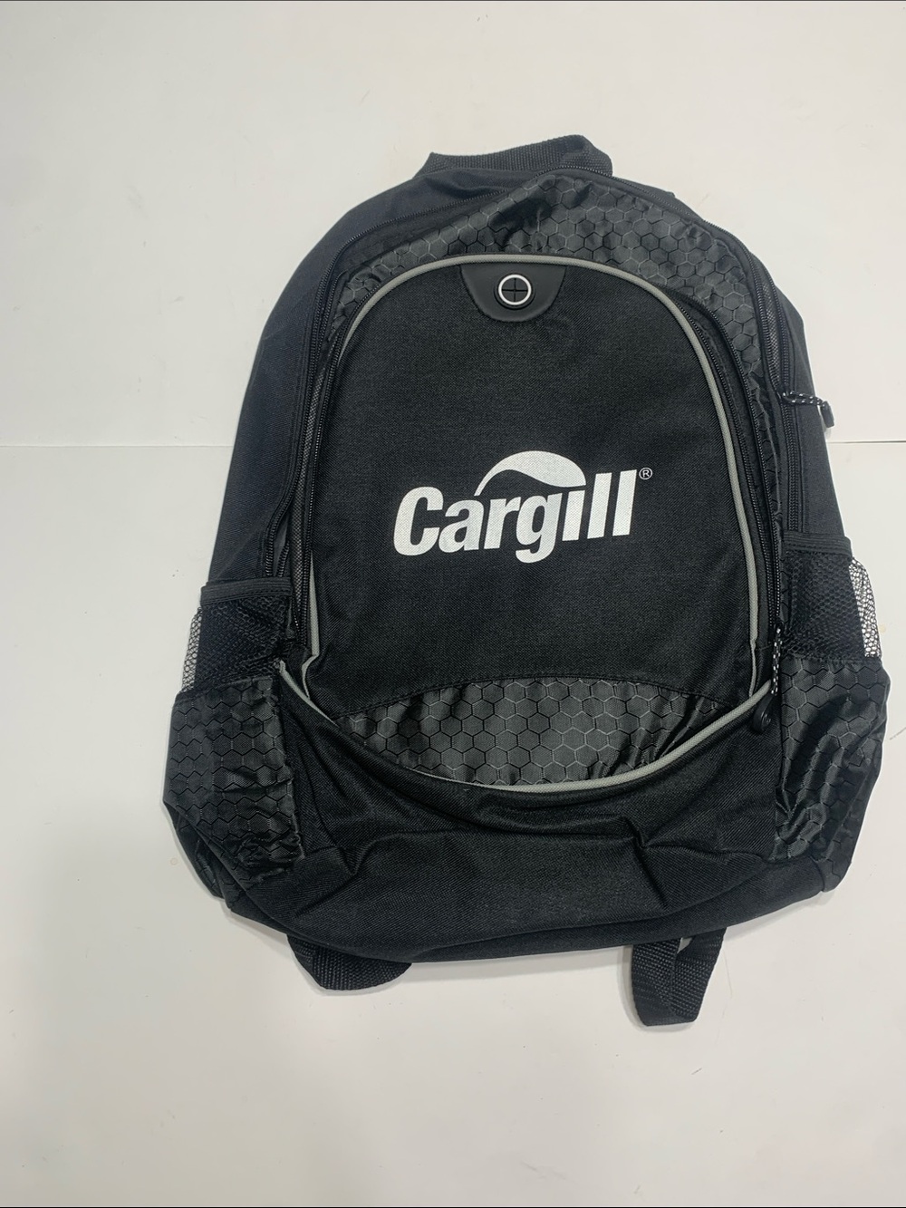 Black Logo Backpack - Men's Professional Daypack